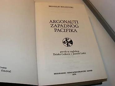 plavi ahat: Argonauti Zapadnog Pacifika Bronislav Malinovski1979 bigztvrd povez — 3