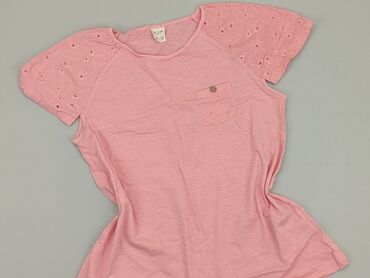 letnie długie sukienki w kwiaty: T-shirt, Zara, 10 years, 134-140 cm, condition - Very good