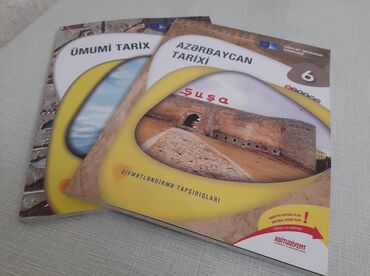 Kitablar, jurnallar, CD, DVD: 6-cı sinif dim testi. Azərbaycan tarixi. Yepyenidir, istifadə