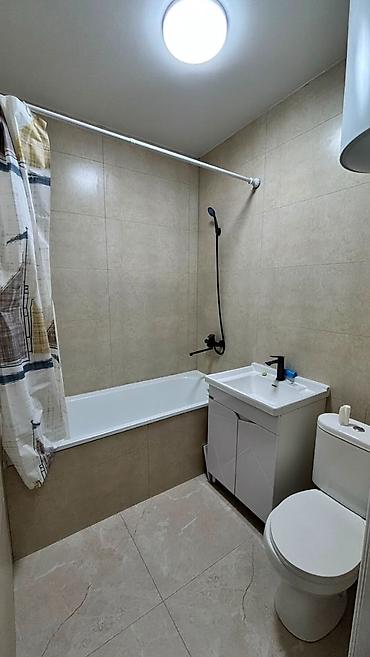 1к: 1 комната, 44 м², Кызыл Аскер 105 серия, 1 этаж, Евроремонт — 5