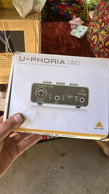 apple 12pro: Аудиоинтерфейс Behringer U-PHORIA UM2 - Компактный USB интерфейс 2x2 — 1