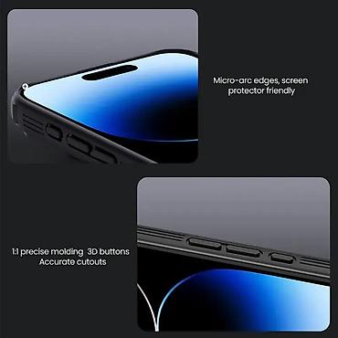 Maske i futrole za telefone: Futrola Nillkin Cam Shield Pro za iPhone 16 Pro Max (6.9) crna. Uz — 12