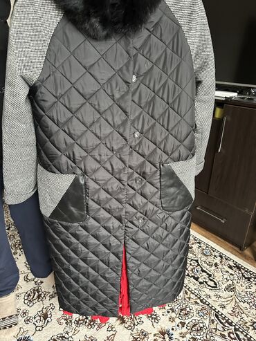 женское драповое пальто: Пальто, Зима, XL (EU 42)