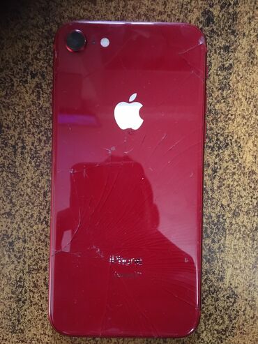 iphone 12 64 гб: IPhone 8, Б/у, 64 ГБ, Красный, 100 %