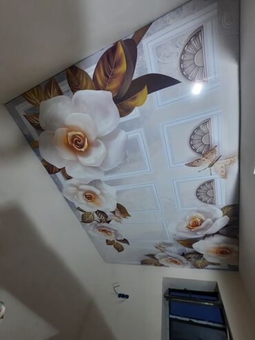 Натяжной потолок: Натяжной потолок Глянцевое, Матовое, 3D потолки Бесплатный замер — 13