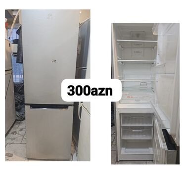 Aspiratorlar: 2 qapılı Indesit Soyuducu Satılır, rəng - Boz