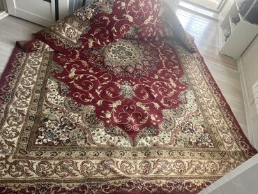 стеганое одеяло из овечьей шерсти: Килем Колдонулган, 350 * 250, Жүн, Накталай эмес/накталай төлөм