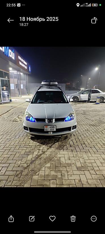 эндро мото: Nissan Wingroad: 2003 г., 1.5 л, Автомат, Бензин, Универсал — 1
