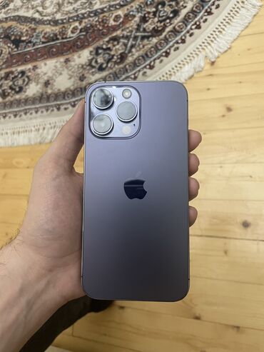 Apple iPhone: IPhone 14 Pro Max, 128 GB, Deep Purple