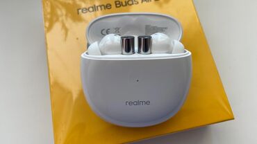 realme buds t100 бишкек: Беспроводные наушники realme buds air Активное шумоподавление (ANC)