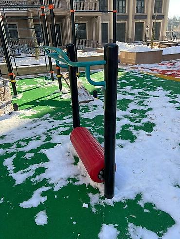 Детские площадки: Бесплатный замер территории бесплатный дизайн-проект воркаут bland — 6