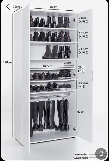 Гарнитуры для прихожей: Гарнитур для прихожей, Шкаф, Металл, цвет - Белый — 17