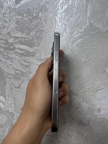 apple studio: IPhone 15 Pro, Б/у, 256 ГБ, Natural Titanium, Защитное стекло, Чехол, Зарядное устройство, 89 % — 2