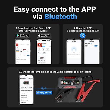 alko tester: Lokithor Jump Starter & Tester Lokithor JT400 — bu LOKITHOR — 4