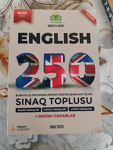 vintage canta: Məhsul: İngilis dili üzrə sınaq/test topluları (2 kitab) 1) “English — 1