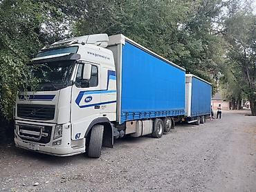 Тягач, Volvo, 2013 г., Тентованный