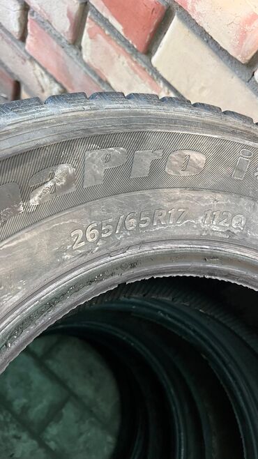 Шины: Шины 265 / 65 / R 17, Зима, Б/у, Комплект, Корея, Hankook