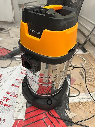 Строительные пылесосы: Пылесос 80 литр 3 моторный 3000 ватт Оригинал Промышленный пылесос — 5