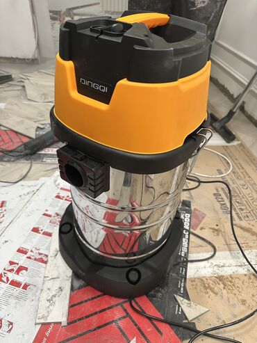 Строительные пылесосы: Пылесос 60 литр 2 моторный Оригинал Промышленный пылесос — 5