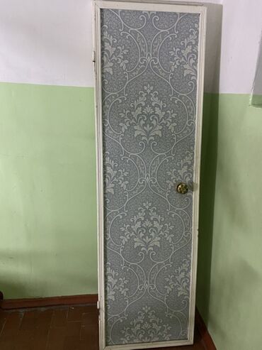 прихожая под заказ: Жабык ички эшик, Боёлгон, түсү - Боз, 195 * x 65 см