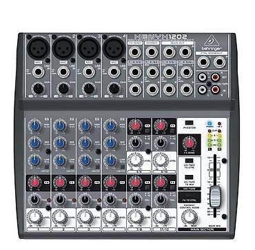 clip: Аналоговый микшерный пульт Behringer Xenyx 1202 (немецкое качество) — 2