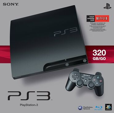 PS3 (Sony PlayStation 3): Konsollor xaricden gelib idal vezyyetdedi Mağaza terefinden satilir