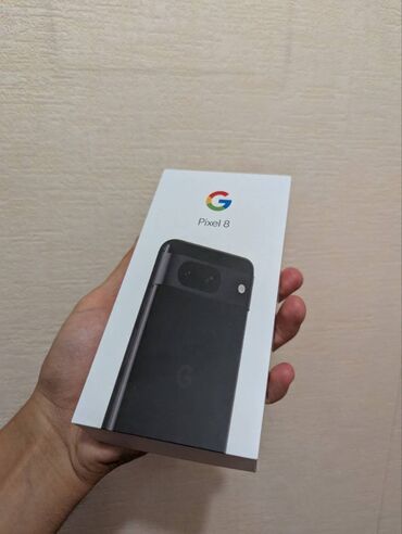 оперативная память v color: Google Pixel 8, Колдонулган, 128 ГБ, түсү - Кара, 1 SIM, eSIM