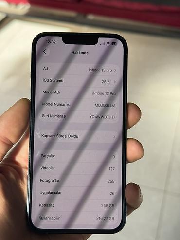 Apple iPhone: IPhone 13 Pro, 256 GB, Sierra Blue, Face ID — 9