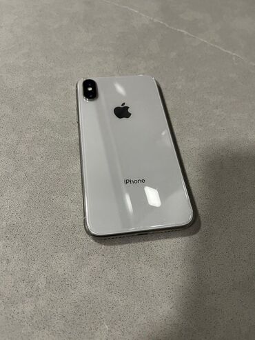 обмен на xs: IPhone Xs, Б/у, 64 ГБ, White Titanium, Чехол, 73 %