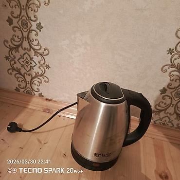 kontakt home planşet ucuz: Elektrik çaydanı – Berlin CHC markası - Material: paslanmayan polad — 1