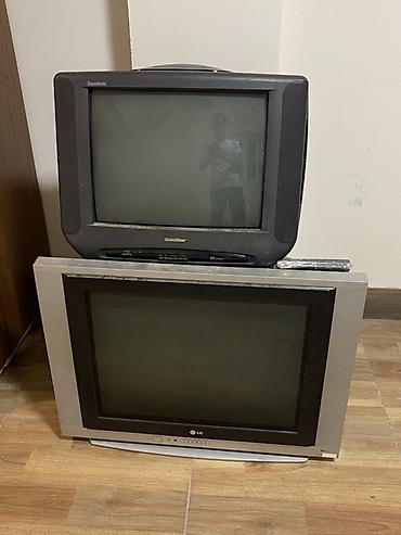 24 televizor: İki ədəd televizor dəsti 1) GoldStar Soundmax CRT televiziya - — 1