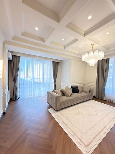 Продажа квартир: 3 комнаты, 109 м², Асанбай мкр Элитка, 2 этаж, Дизайнерский ремонт — 10