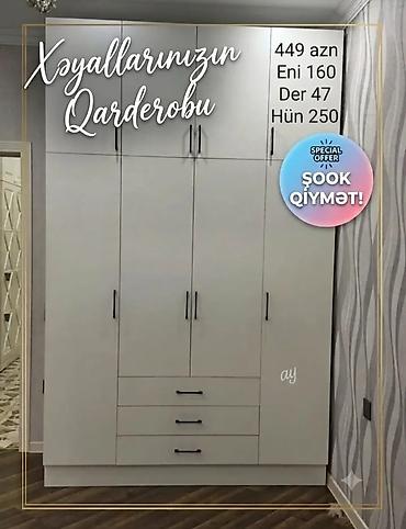 balaca dolab: Xəyalınızın qarderobu – funksional və zərif dizayn! - Material: açıq — 1