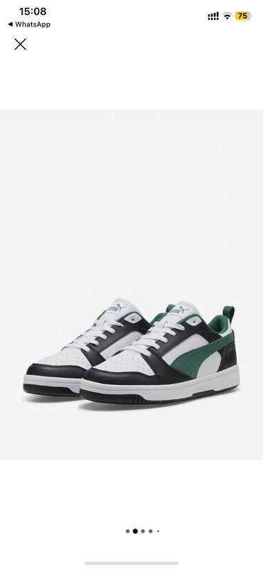 текстильные мужские мокасины: Puma Rebound V6 Low.
6/10 vəziyyətdədir.
100% originaldır
