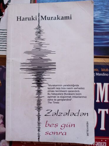 Kitablar, jurnallar, CD, DVD: Zəlzələdən beş gün sonra
Haruki Murakami