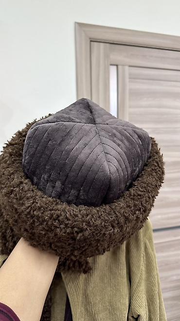 мужской шым: Шапка, Ушанка, Искусственный мех, Зима — 2