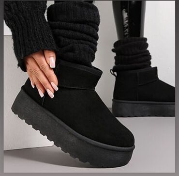 favorito obuća: Ugg mini boots, color - Black, 38