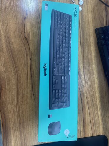 клавиатура и мышь для телефона в бишкеке: Безпроводная клавиатура и мышь Logitech MK235
пользовался день