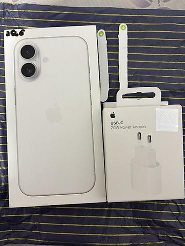 iph: IPhone 15, Б/у, 256 ГБ, Белый, Коробка, 100 % — 3