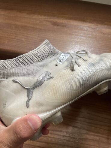 мужская спортивная обувь: Puma future “ULTIMATE”whiteout 42 размер