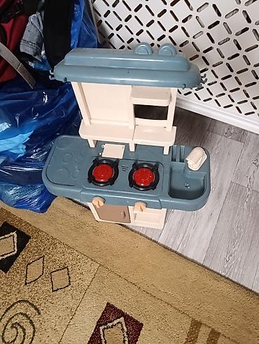 кухня игровая: Детская игровая кухня из пластика - Компактная кухонная станция для — 3