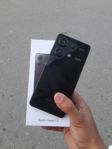 телефон fly iq4490: Xiaomi Redmi Note 13, 256 ГБ, цвет - Черный, 
 Отпечаток пальца, Две SIM карты