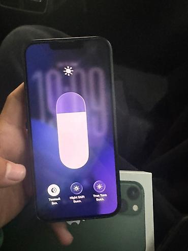 Apple iPhone: IPhone 13, 128 ГБ, Зеленый, Защитное стекло, Чехол, Кабель, 81 % — 1