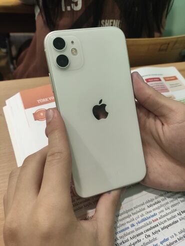 телефон fly nimbus 9: IPhone 11, 64 GB, Ağ, Face ID