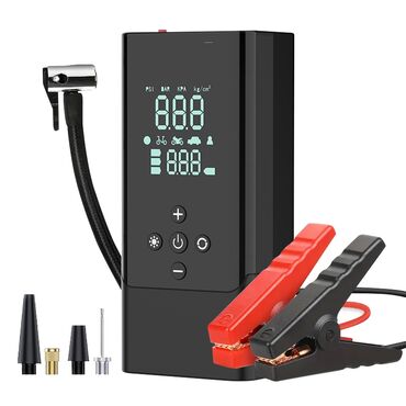 Avtomobil kompressorları və nasosları: Avtomobil üçün çoxfunksiyalı “Jump Starter + Hava Kompressoru” cihazı — 7
