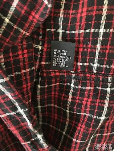 tamnoplava: Original Ralph Lauren kosulja XL ZIMSKA KOSULJA KARIRANA TOP Cena u — 4