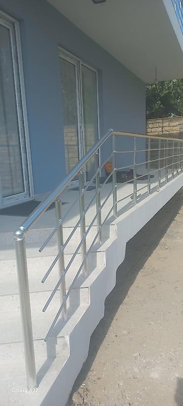 Lalafoda yeni: Balkon məhəccəri, Paslanmaz polad — 7