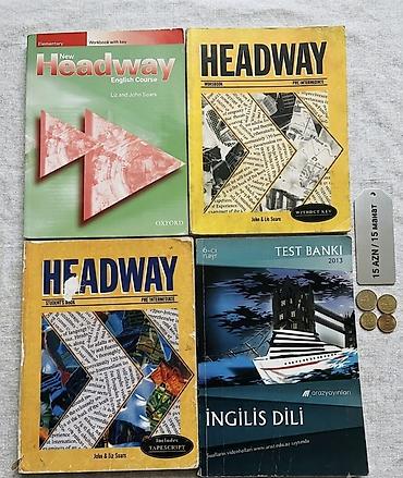 Книги и журналы: 4 in 1 Dəst İngilis dili tədris və test kitabları dəsti Tərkib: - New — 1