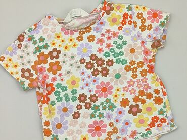 koszulka pomarańczowa: Koszulka, H&M, 5-6 lat, 110-116 cm, stan - Bardzo dobry