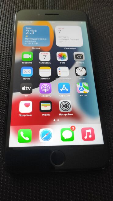apple magsafe: IPhone 7 Plus, 256 ГБ, Black Titanium, Отпечаток пальца, Face ID, С документами